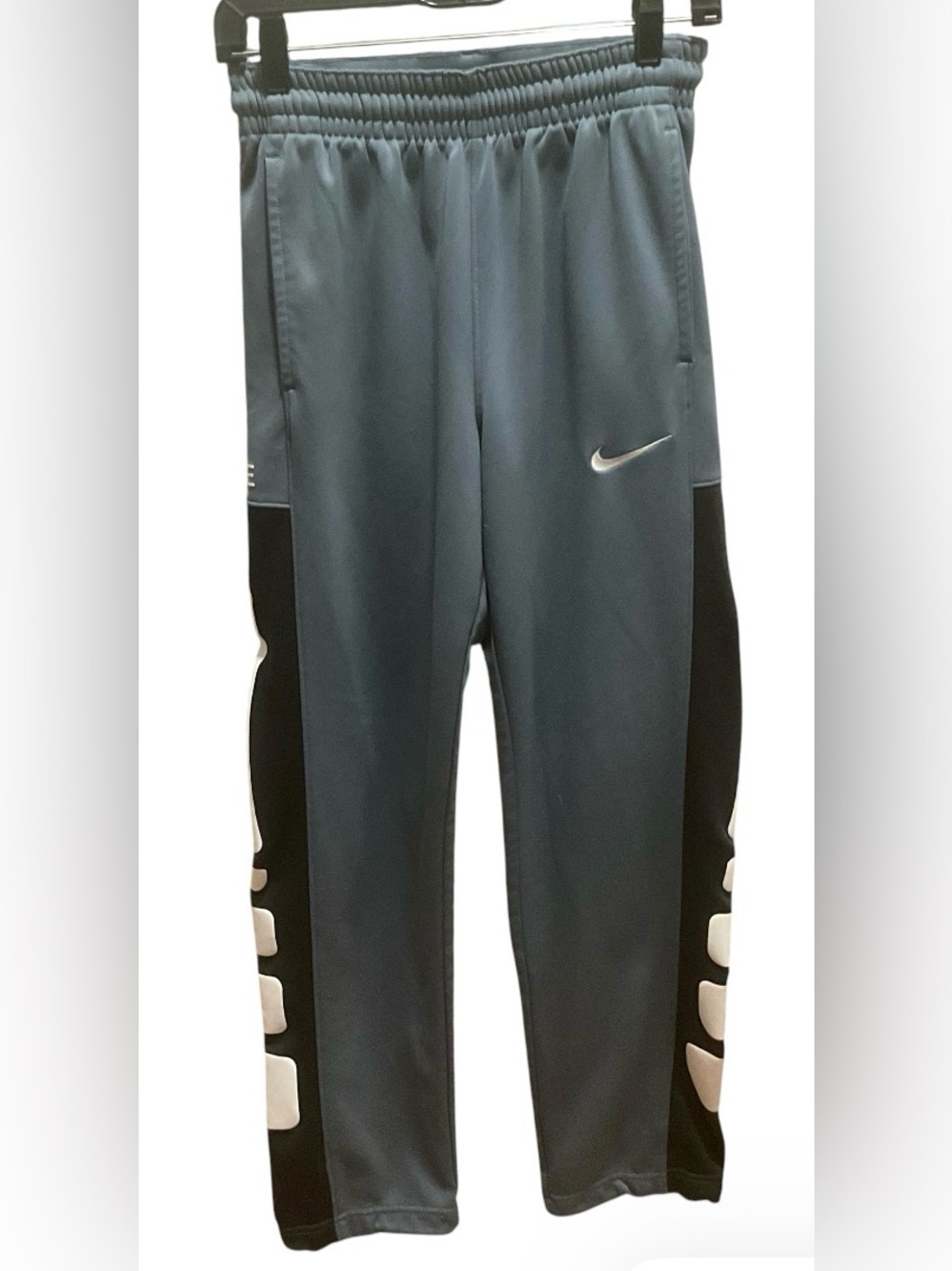 Nike Mens S Elite Therma Fit Basketball Pants Fleece Lined Sweatpants